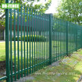 Powder Coated W Section High Security Palisade Fence